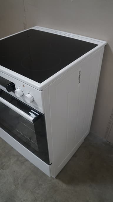 Gorenje keramisk komfur GEC6D60WPB - D10561 - brugt