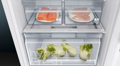 Siemens iQ300 kølefryseskab KG36NVWEB (hvid)