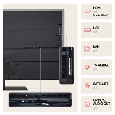 LG 55" G4 4K OLED evo TV (2024)