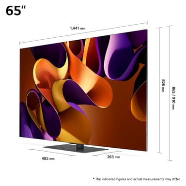 LG 65" G4 4K OLED evo TV (2024)