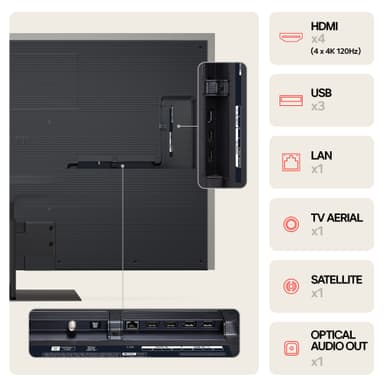 LG 65" G4 4K OLED evo TV (2024)
