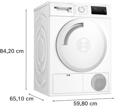 Bosch Serie 4 tørretumbler WTH83VP6SN (8 kg)
