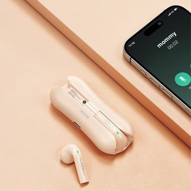 WEKOME Earphones Bluetooth 5.3 Stereo Earbuds - Sort
