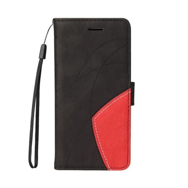 Til Xiaomi Redmi Note 14 4G KT-serie-1 dobbeltfarve tegnebog
