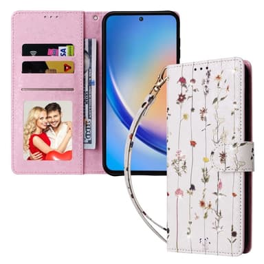 Til Samsung Galaxy A35 5G RFID-blokerende kortslots Telefoncover