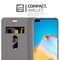 Huawei P40 Pungetui Cover Case (Grå)