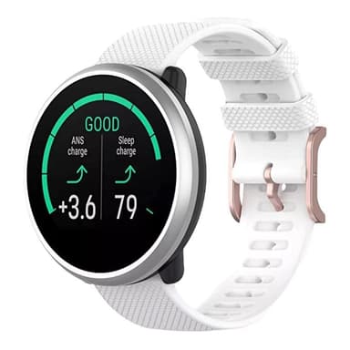Silikone urrem til Samsung Galaxy Watch 22mm Hvid