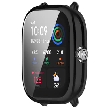 Fuldt beskyttende etui TPU Sort Huami Amazfit GTS4 Mini
