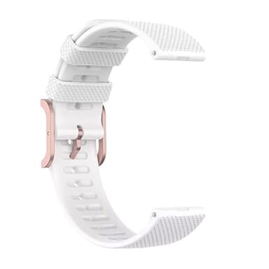 Silikone urrem til Samsung Galaxy Watch 22mm Hvid