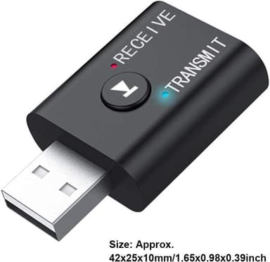 NÖRDIC USB Bluetooth 5.0 sender og modtager