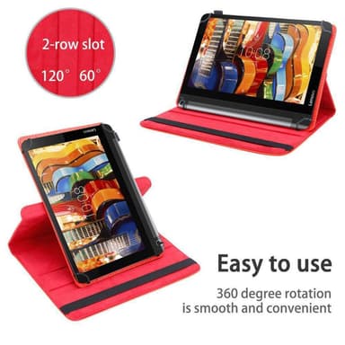 Lenovo Yoga Tab 3 10 (10.1 tomme) Pungetui Cover (Rød)