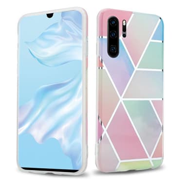 Huawei P30 PRO Pungetui Cover Case (Lyserød)