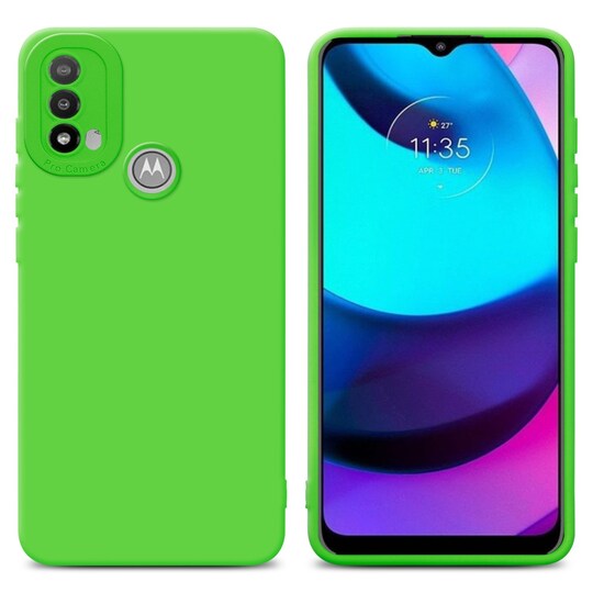 Motorola MOTO E20 Cover Etui Case (Grøn)