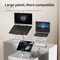 NÖRDIC laptop stativ til op til 17"" justerbar højde notebook stativ laptop stativ mørkegrå