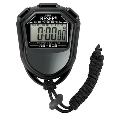 RESEE Stopur LCD-skærm Timer Svømning Løb Sport