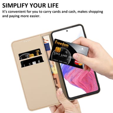 Samsung Galaxy A53 5G Pungetui Cover Case (Lilla)