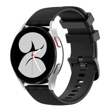 Silikone urrem til Garmin Vivoactive 4 / Vivoactive 3 / Venu 22 mm Sort 22 mm
