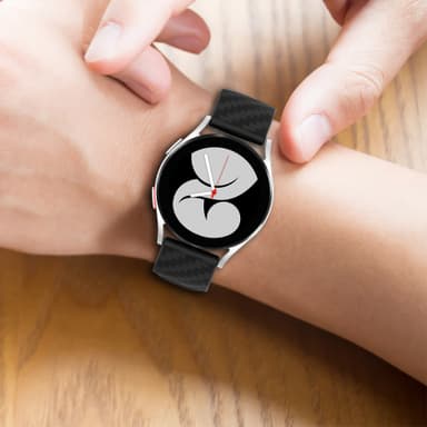 Silikone urrem til Garmin Vivoactive 4 / Vivoactive 3 / Venu 22 mm Sort 22 mm