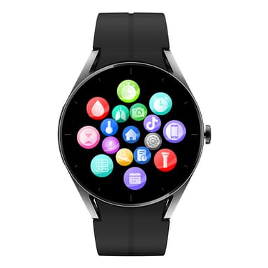 Smartwatch med EKG-hjerteovervågning/Bluetooth-kald/blodsukkermåling Grå