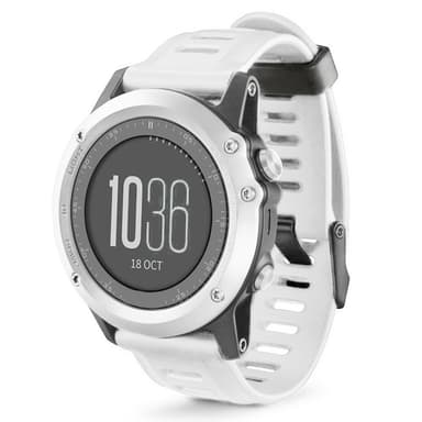 Armbånd til Garmin Fenix 3 HR/6X GPS/5X Sapphire/Descent MK1 Hvid