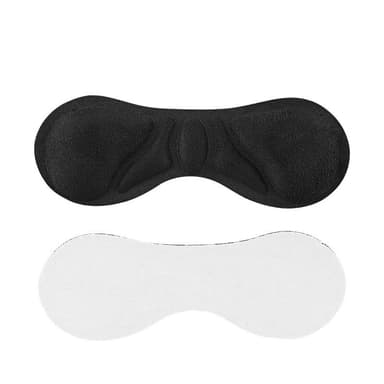 Butterfly Heel Grip hälskydd 1 par Sort