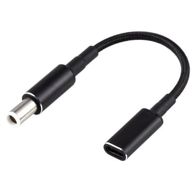 PD 100W 18.5-20V 7.4 x 0.6mm til USB Type-C Adapter Dell