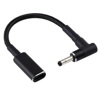 PD 100W 18.5-20V 4.0 x 1.7mm til USB Type-C Adapter