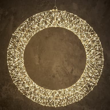 Day LED Krans med timer 50cm