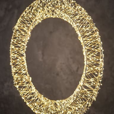 Day LED Krans med timer 50cm