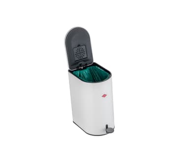 Wesco Step Boy Loft Pedalspand 34,5 x 20 x 37 cm 9 liter Mat hvid
