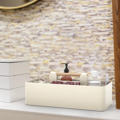 Kosmetiktaske Makeup-taske Toilettaske Make Up (khaki)