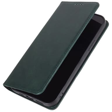 Wallet Stand Telefontaske til iPhone 15 Plus Cell Cover - Grøn