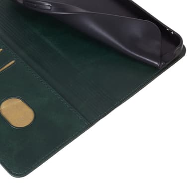 Wallet Stand Telefontaske til iPhone 15 Plus Cell Cover - Grøn