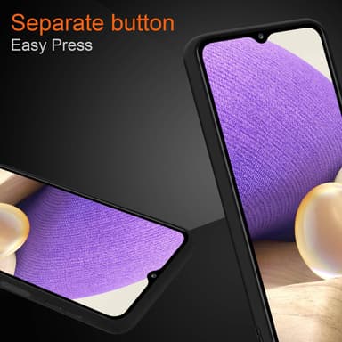 Samsung Galaxy A32 5G Etui Case Cover (Sort)
