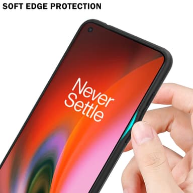 OnePlus Nord 2 5G Cover Etui Case (Sort)