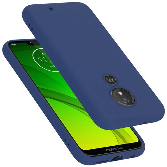 Motorola MOTO G7 POWER Cover Etui Case (Blå)