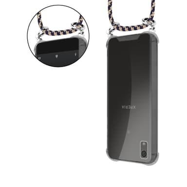 Sony Xperia XA1 PLUS Etui Cover Kæde (Blå)