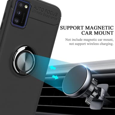 Samsung Galaxy A41 Etui Case Cover (Sort)
