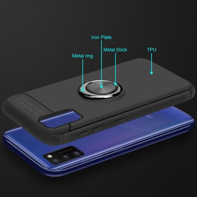 Samsung Galaxy A41 Etui Case Cover (Sort)