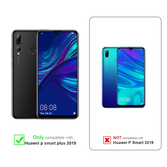 Huawei P SMART PLUS 2019 Pungetui Cover Case (Brun)