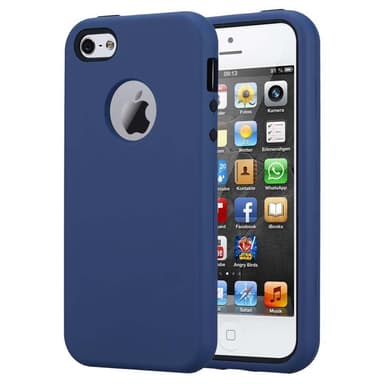 iPhone 5 / 5S / SE 2016 Case Etui Cover (Blå)