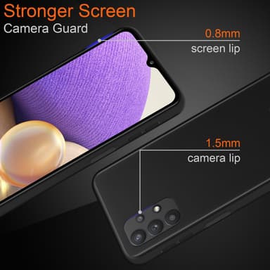 Samsung Galaxy A32 5G Etui Case Cover (Sort)