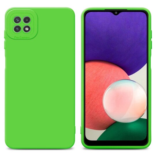 Samsung Galaxy A22 5G Cover Etui Case (Grøn)