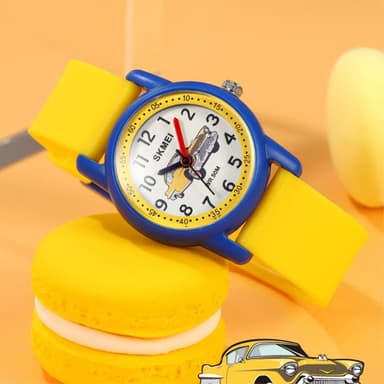 Sport Vandtæt børneur Ur Quartz Watch - Sommerfugl
