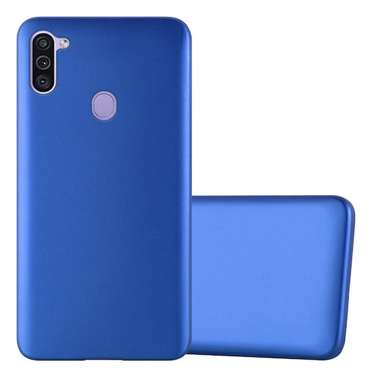 Samsung Galaxy A11 / M11 Cover Etui Case (Blå)