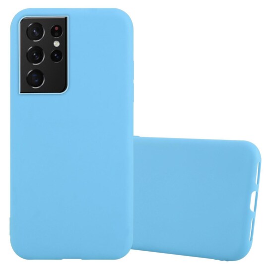Samsung Galaxy S21 ULTRA Cover Etui Case (Blå)