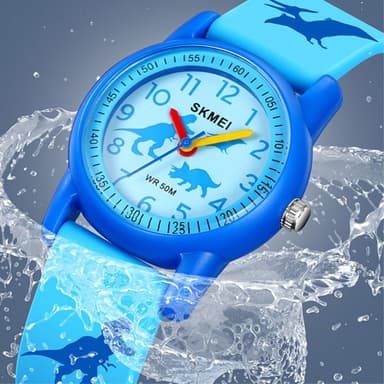 Sport Vandtæt børneur Ur Quartz Watch - Dinosaur