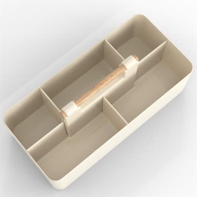 Kosmetiktaske Makeup-taske Toilettaske Make Up (khaki)