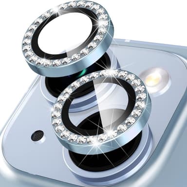 Til iPhone 15 / 15 Plus Lens Glitter