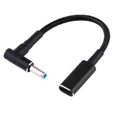 PD 100W 18.5-20V 4.5 x 0.6mm til USB Type-C Adapter HP
